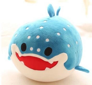 Cute dolphin Orca plush toy penguin sea lion ocean alliance foam particles children's puppet doll