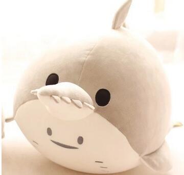 Cute dolphin Orca plush toy penguin sea lion ocean alliance foam particles children's puppet doll