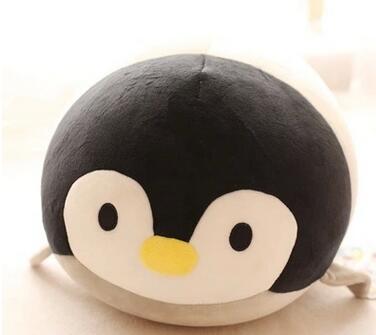 Cute dolphin Orca plush toy penguin sea lion ocean alliance foam particles children's puppet doll
