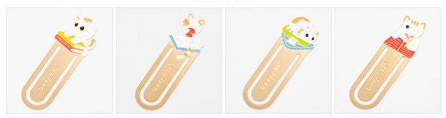 Mini Shiba Dog Cat Cactus Bookmark Paper Clip School Office Supply Escolar Papelaria Gift Stationery
