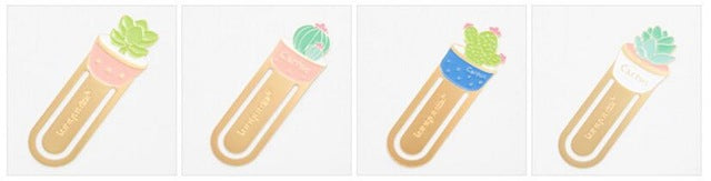 Mini Shiba Dog Cat Cactus Bookmark Paper Clip School Office Supply Escolar Papelaria Gift Stationery