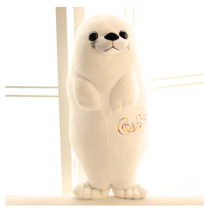 Kawaii Plush Seal Doll Lifelike Sea Lions Plush Toys Cuddle Pillow Kids Toys Lovely Doll Girlfriend Best Gifts Brinquedos WW341