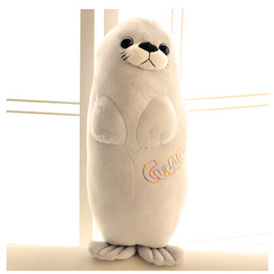 Kawaii Plush Seal Doll Lifelike Sea Lions Plush Toys Cuddle Pillow Kids Toys Lovely Doll Girlfriend Best Gifts Brinquedos WW341